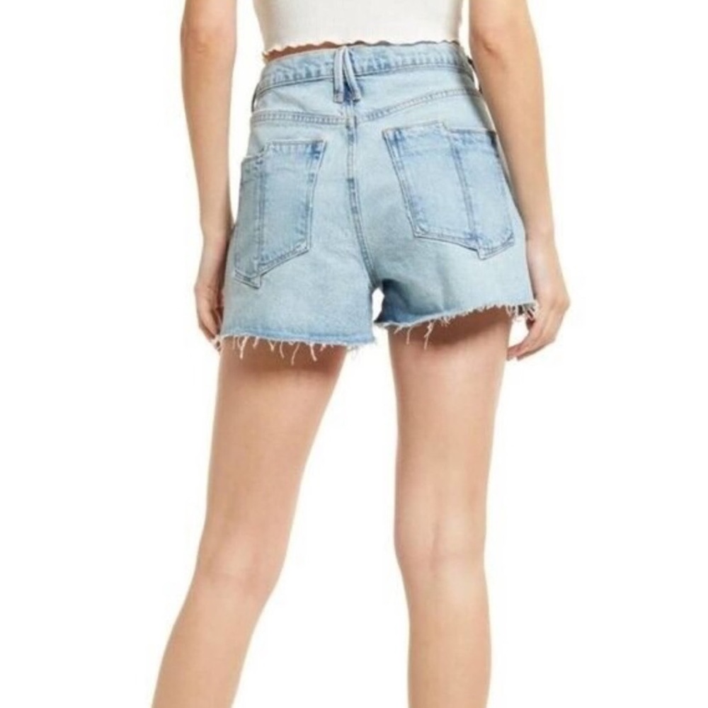 Good American Denim Cut Off Jean Shorts Size 00/24